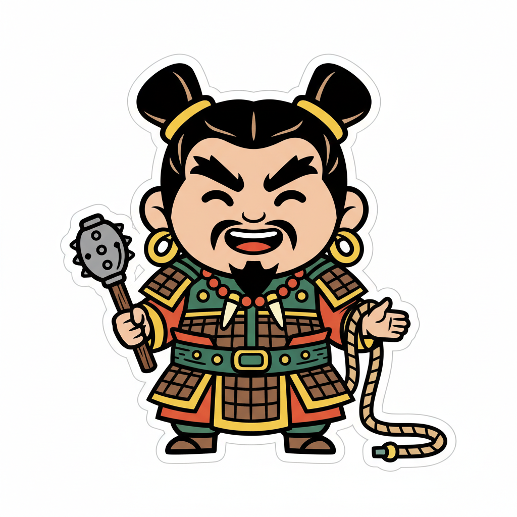 ESFP × 白羊 archetype: Meng Huo